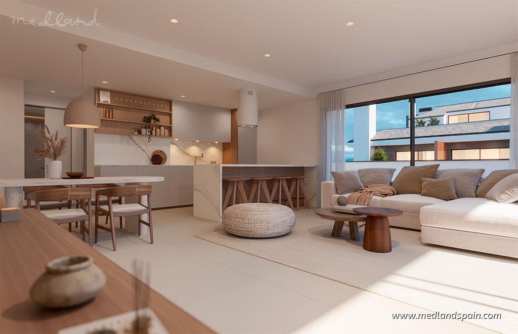 Apartment in Fuengirola, Malaga, Spain 2 bedrooms, 86 sq.m. No. 177461