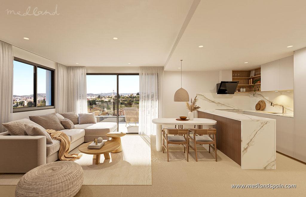 Appartamento a Fuengirola, Malaga, Spagna 3 camere da letto, 164 mq. N° 177465