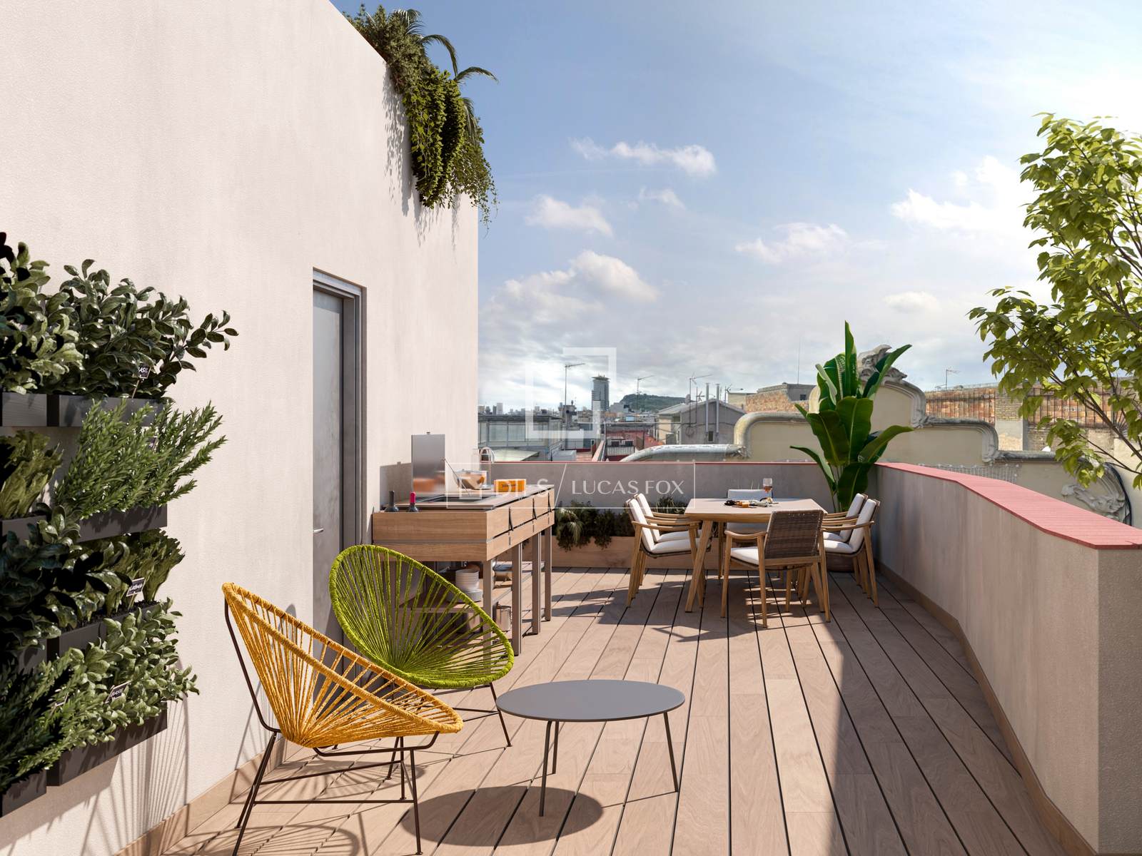 Huoneisto Barcelona, Espanja 2 makuuhuonetta, 41 m2 No. 160841