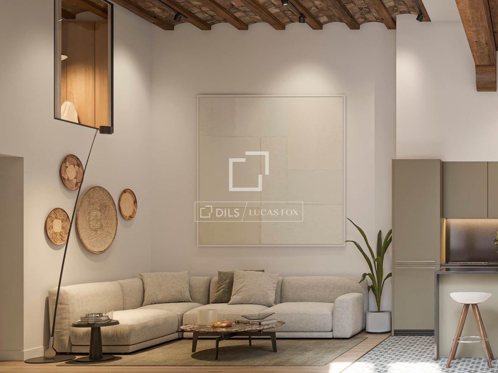 Huoneisto Barcelona, Espanja 2 makuuhuonetta, 41 m2 No. 160841