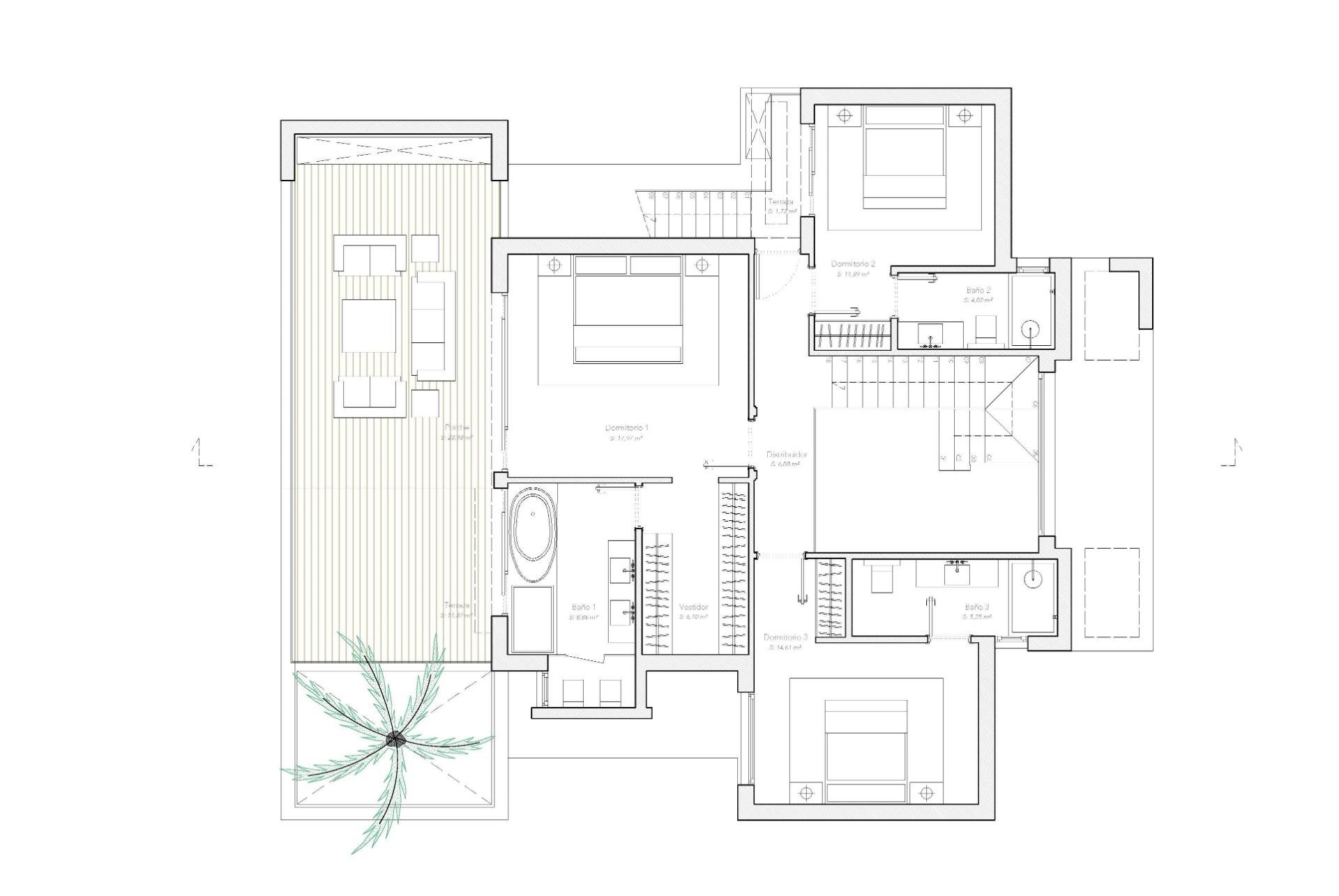 Villa i Estepona, Malaga, Spanien 5 sovrum, 376 kvm. Nr. 169546