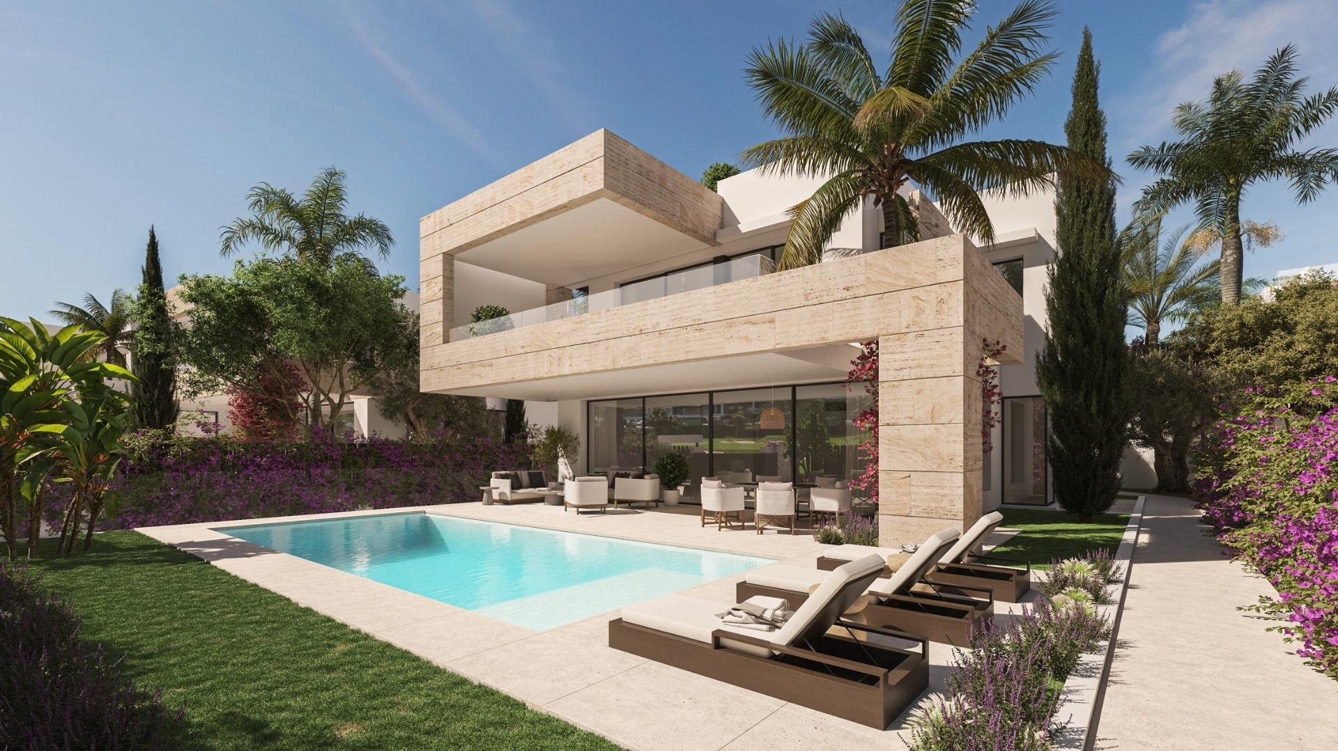 Villa i Estepona, Malaga, Spanien 5 sovrum, 376 kvm. Nr. 169546