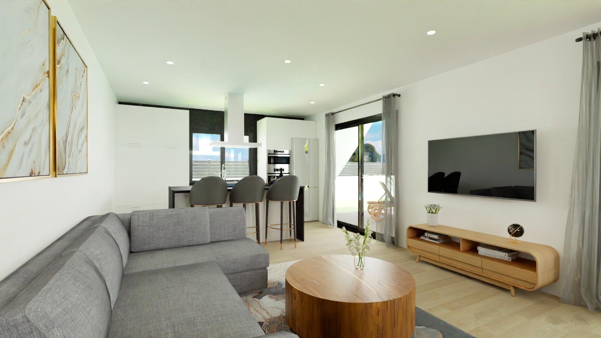 Villa i Hondon De Las Nieves, Alicante, Spanien 3 sovrum, 128 kvm. Nr. 179765