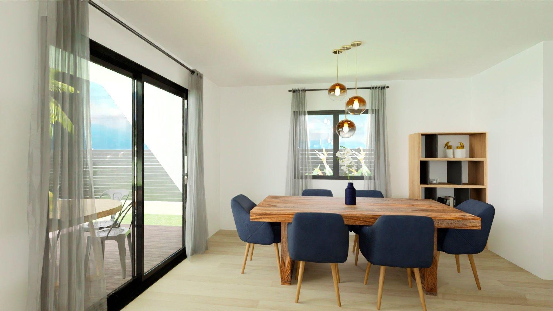 Villa i Hondon De Las Nieves, Alicante, Spanien 3 sovrum, 128 kvm. Nr. 179765