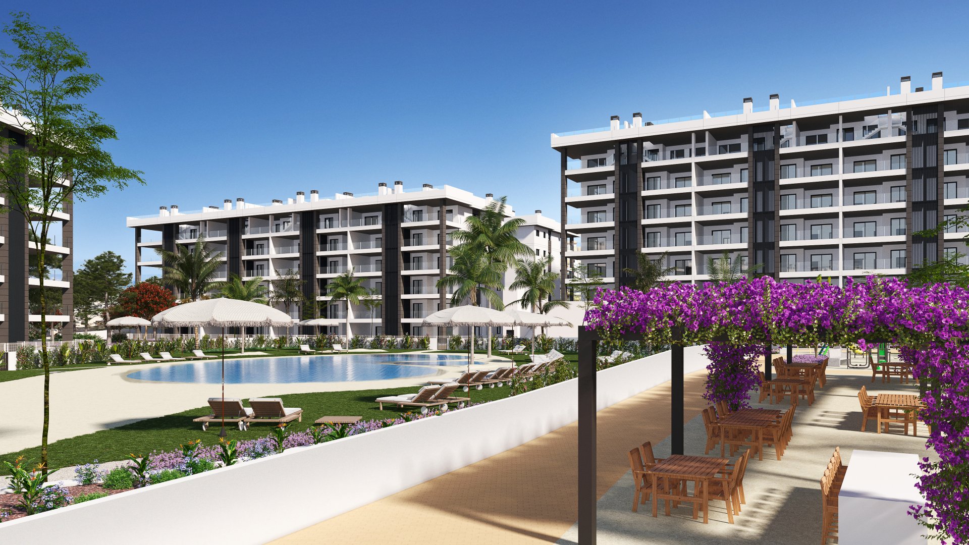 Lägenhet i Torrevieja, Alicante, Spanien 3 sovrum, 85 kvm. Nr. 163348