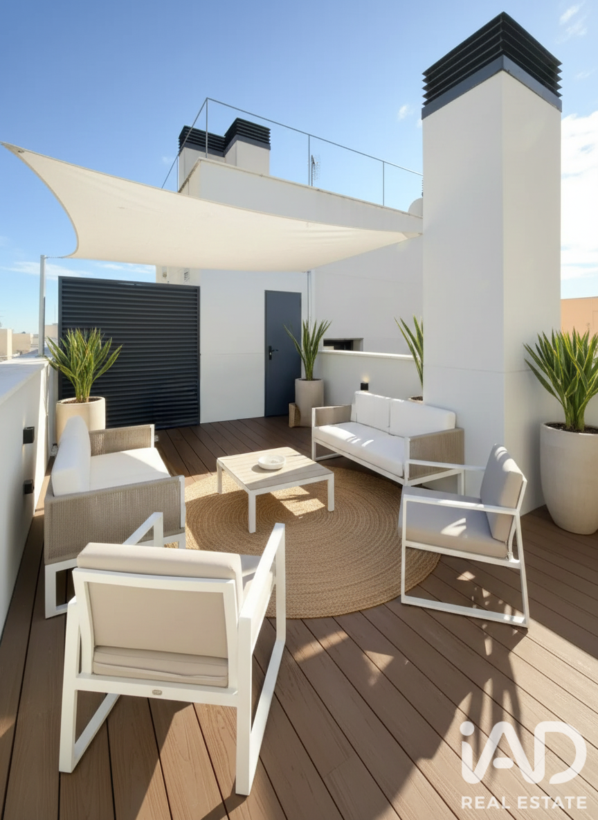Penthouse w Madrid, Hiszpania 2 sypialnie, 130 mkw. nr 187604