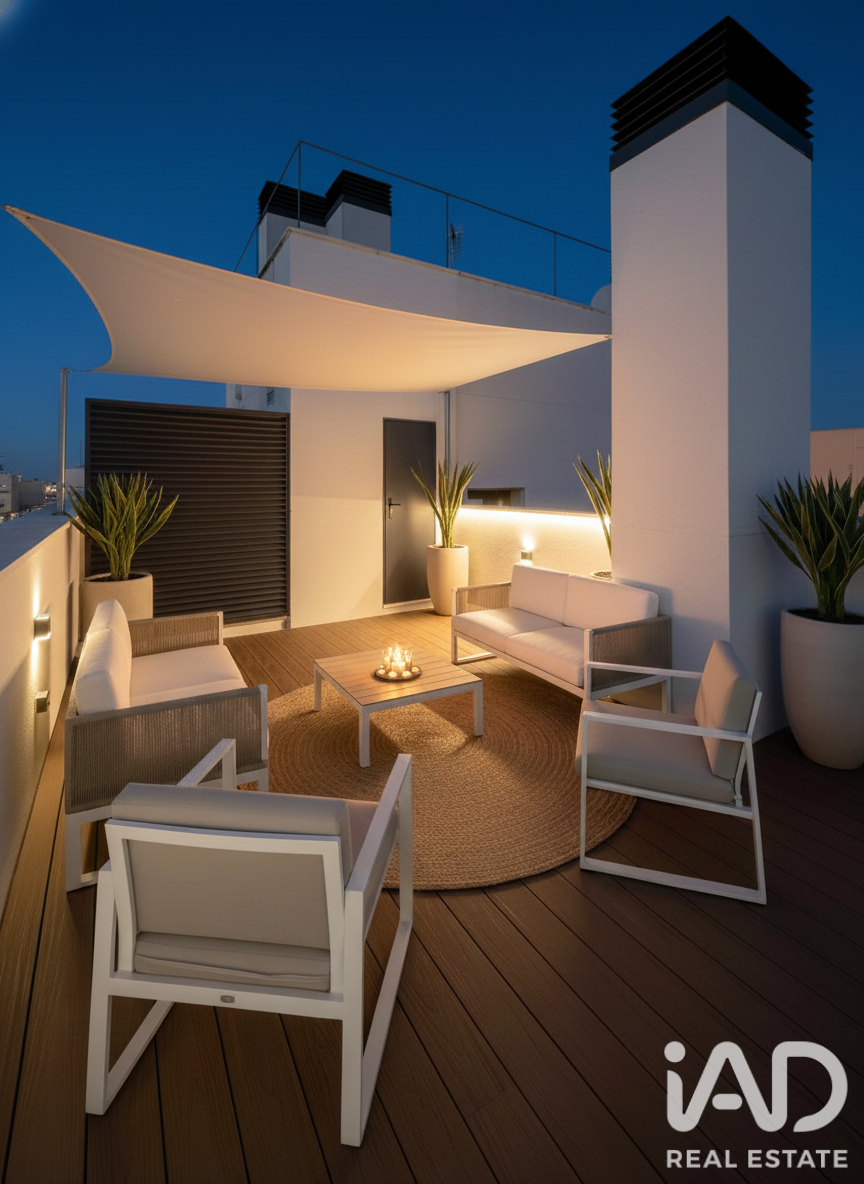 Penthouse w Madrid, Hiszpania 2 sypialnie, 130 mkw. nr 187604