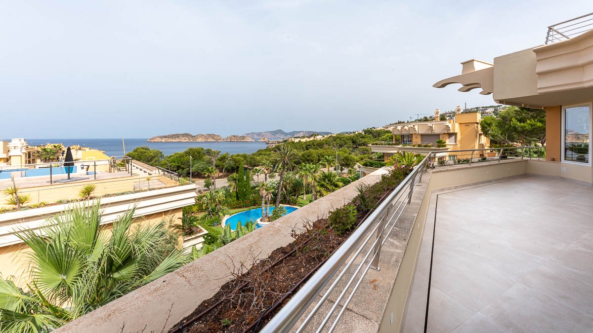 Penthouse w Nova Santa Ponsa, Mallorca, Hiszpania 3 sypialnie, 157 mkw. nr 72840