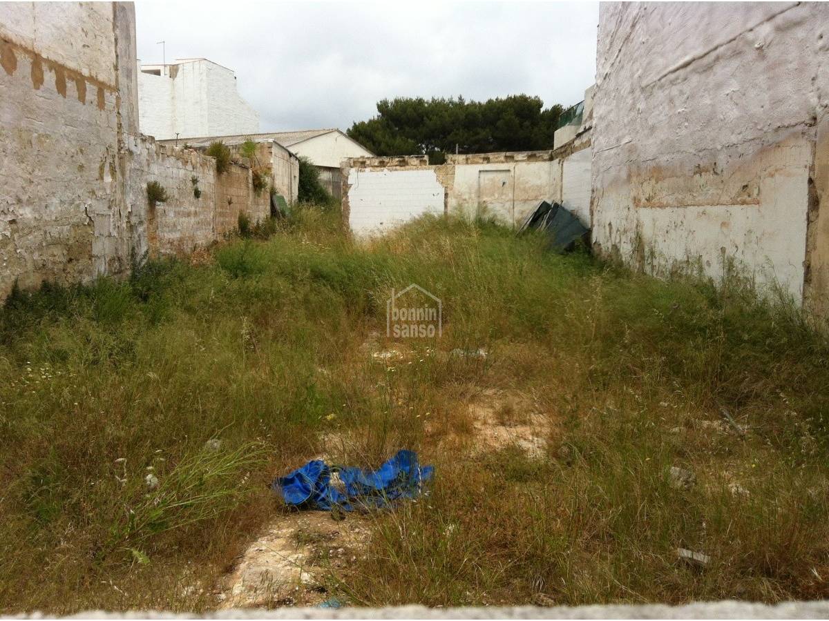 Tomt i Mahon, Menorca, Spanien Nr. 65191