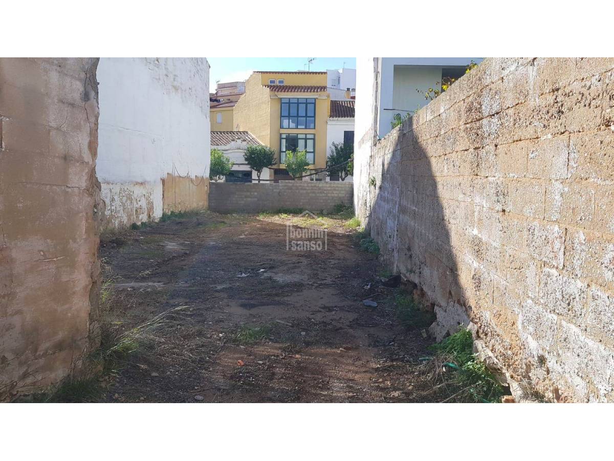 Tomt i Mahon, Menorca, Spanien Nr. 65191