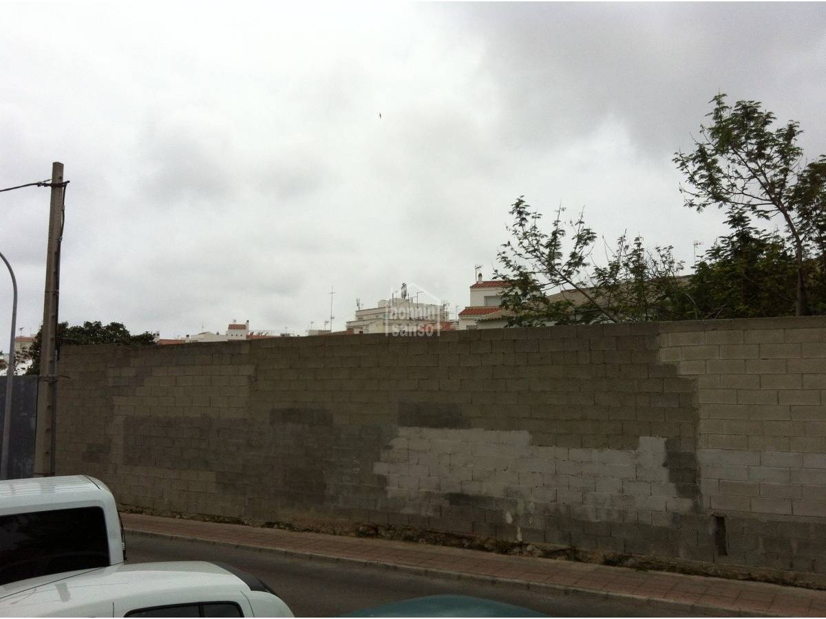 Tomt i Mahon, Menorca, Spanien Nr. 65191