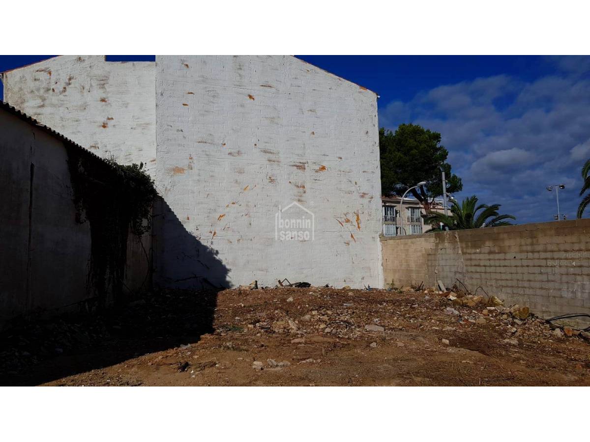 Tomt i Mahon, Menorca, Spanien Nr. 65191