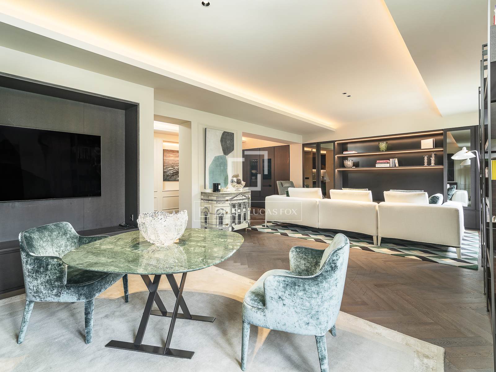 Apartment in Barcelona, Spain 3 bedrooms, 218 sq.m. No. 192590