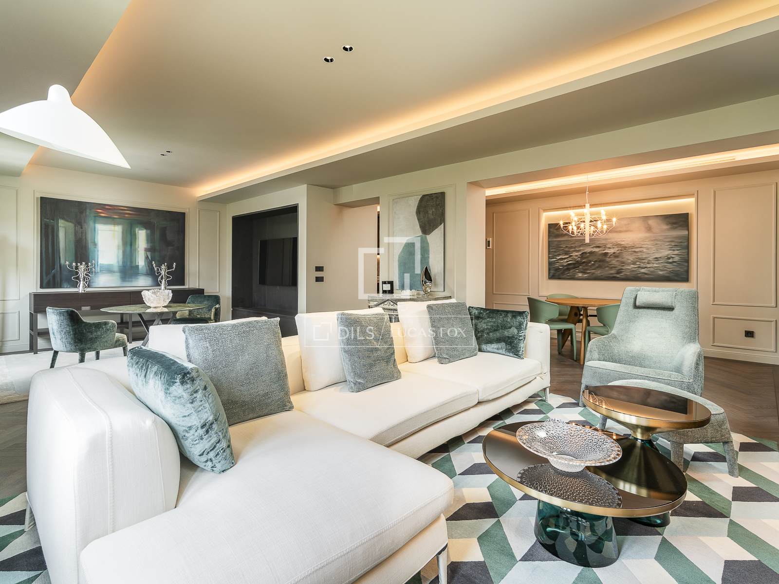 Apartment in Barcelona, Spain 3 bedrooms, 218 sq.m. No. 192590