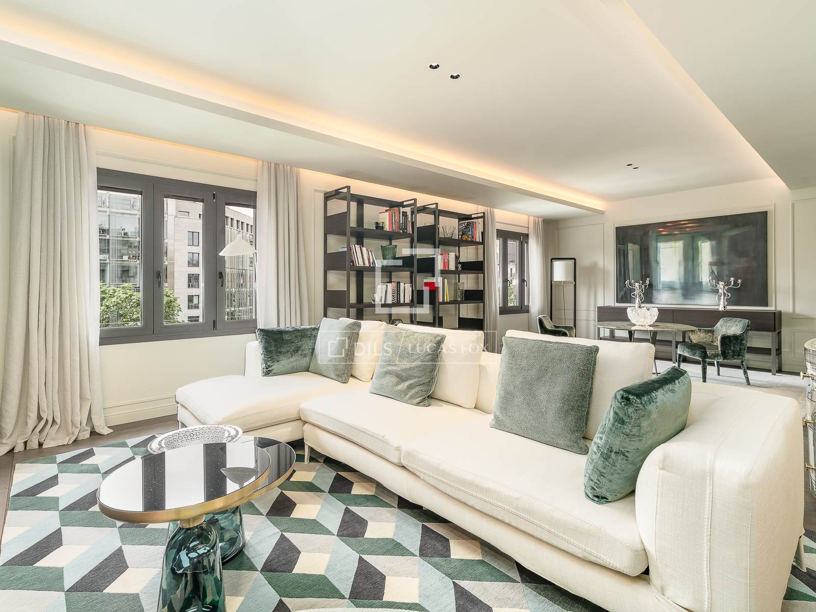 Apartment in Barcelona, Spain 3 bedrooms, 218 sq.m. No. 192590