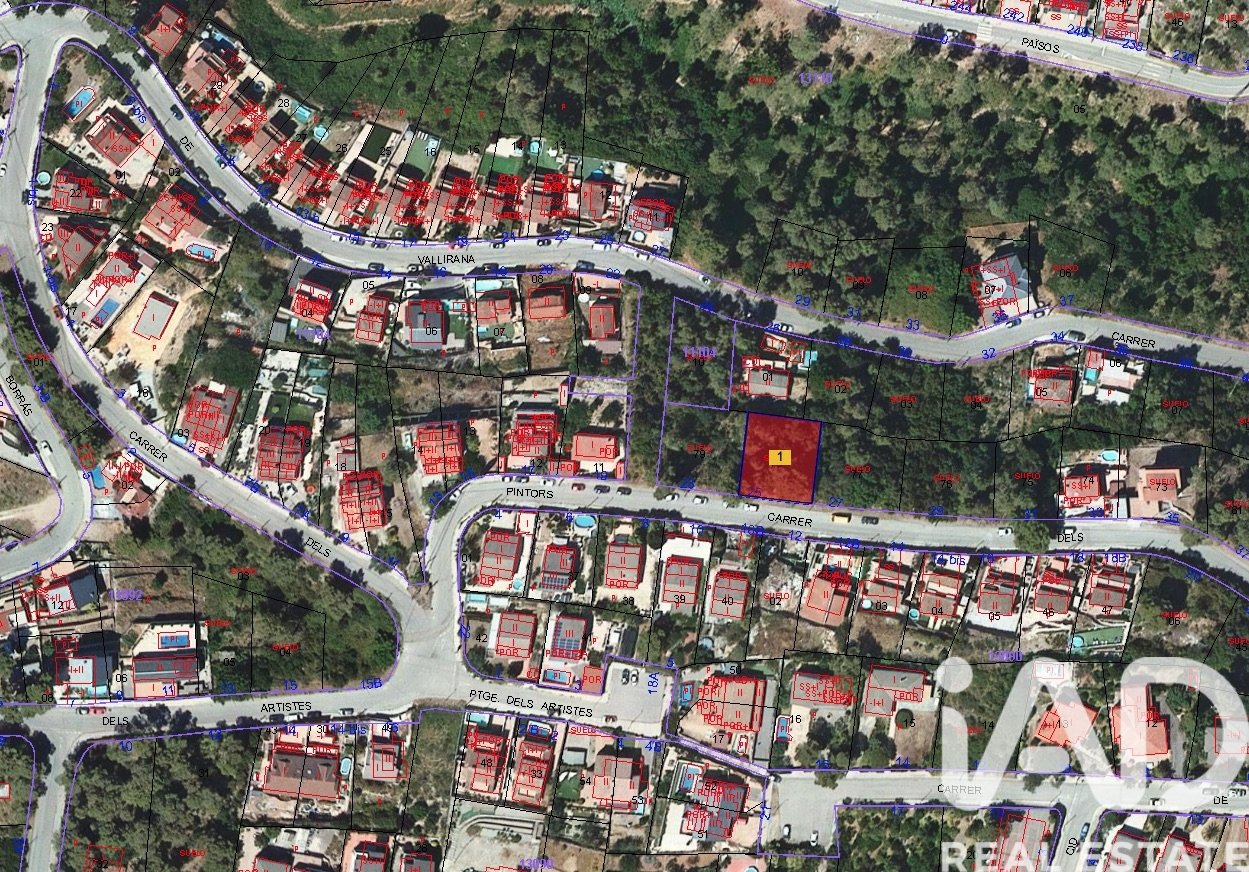 Land plot à Vallirana, Barcelona, Espagne 528 m2 No. 184942