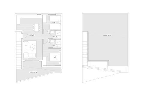 Layout 2 bedrooms, 152.48 sq.m. in HORIZON II in San Miguel de Salinas, Spain No. 171929