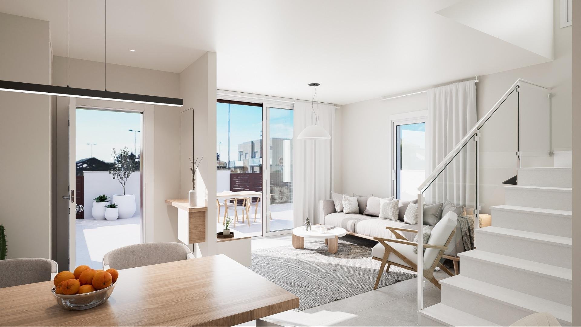 Townhouse à Pilar de la Horadada, Alicante, Espagne 3 chambres, 99 m2 No. 112733