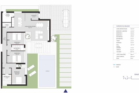 Villa a Murcia, Spagna 3 camere da letto, 128 mq. N° 67715