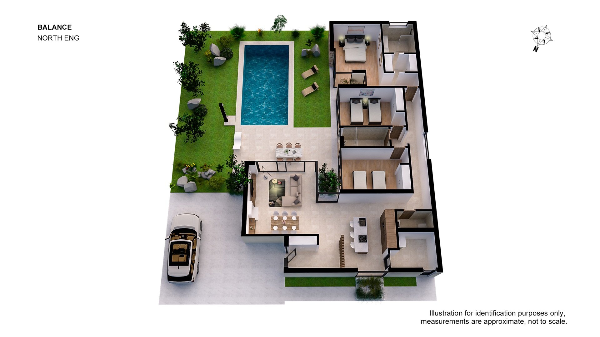 Villa in Murcia, Spanien 3 Schlafzimmer, 128 m2 Nr. 67715