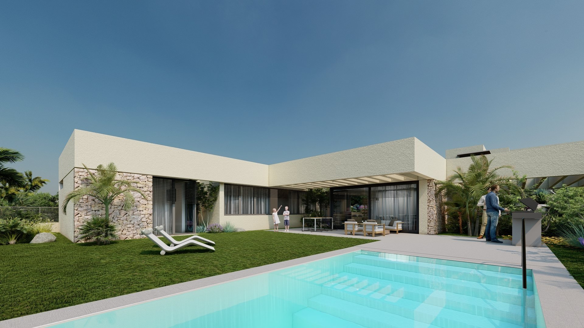 Villa à Murcia, Espagne 3 chambres, 128 m2 No. 67712