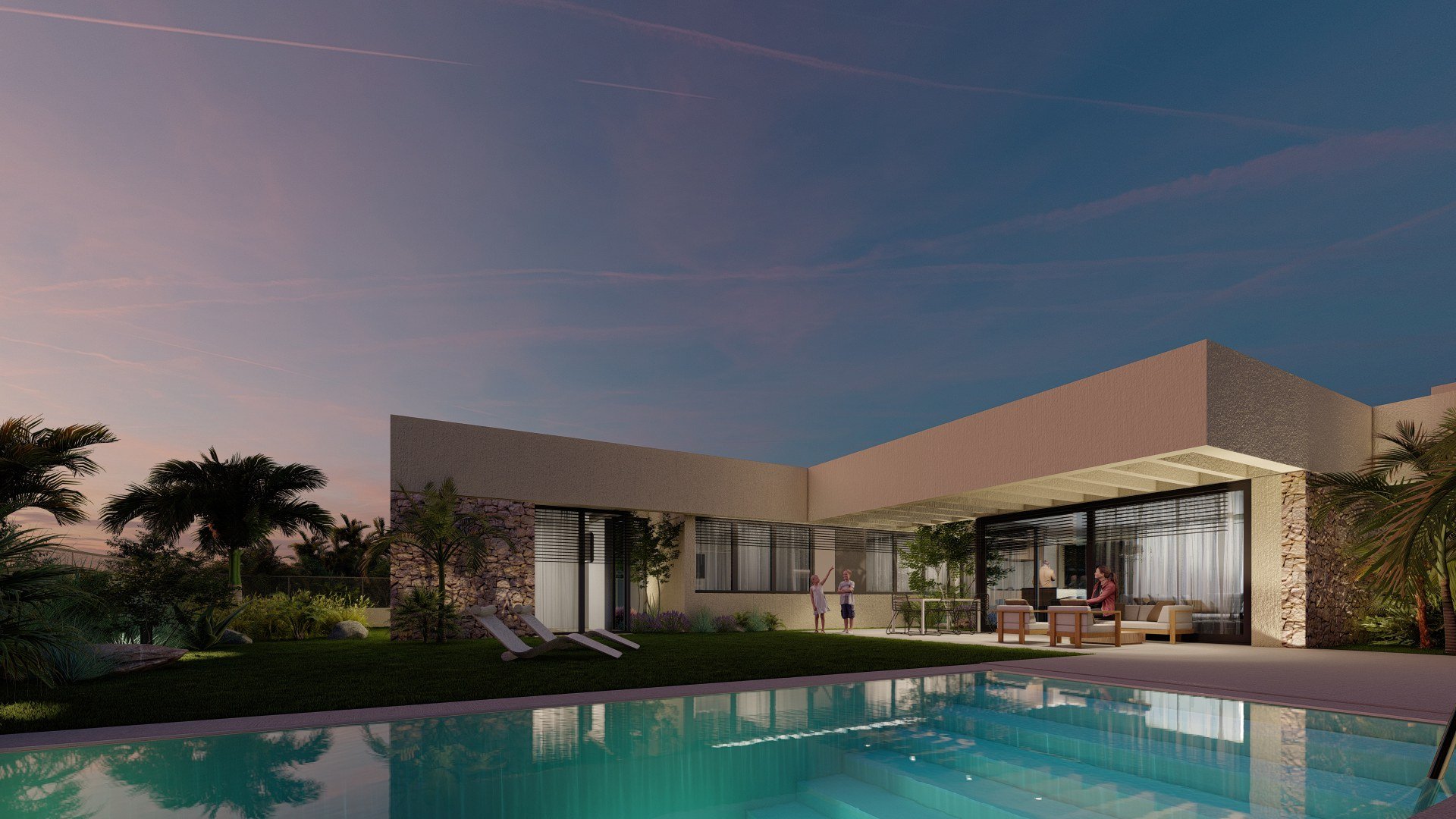 Villa à Murcia, Espagne 3 chambres, 128 m2 No. 67712