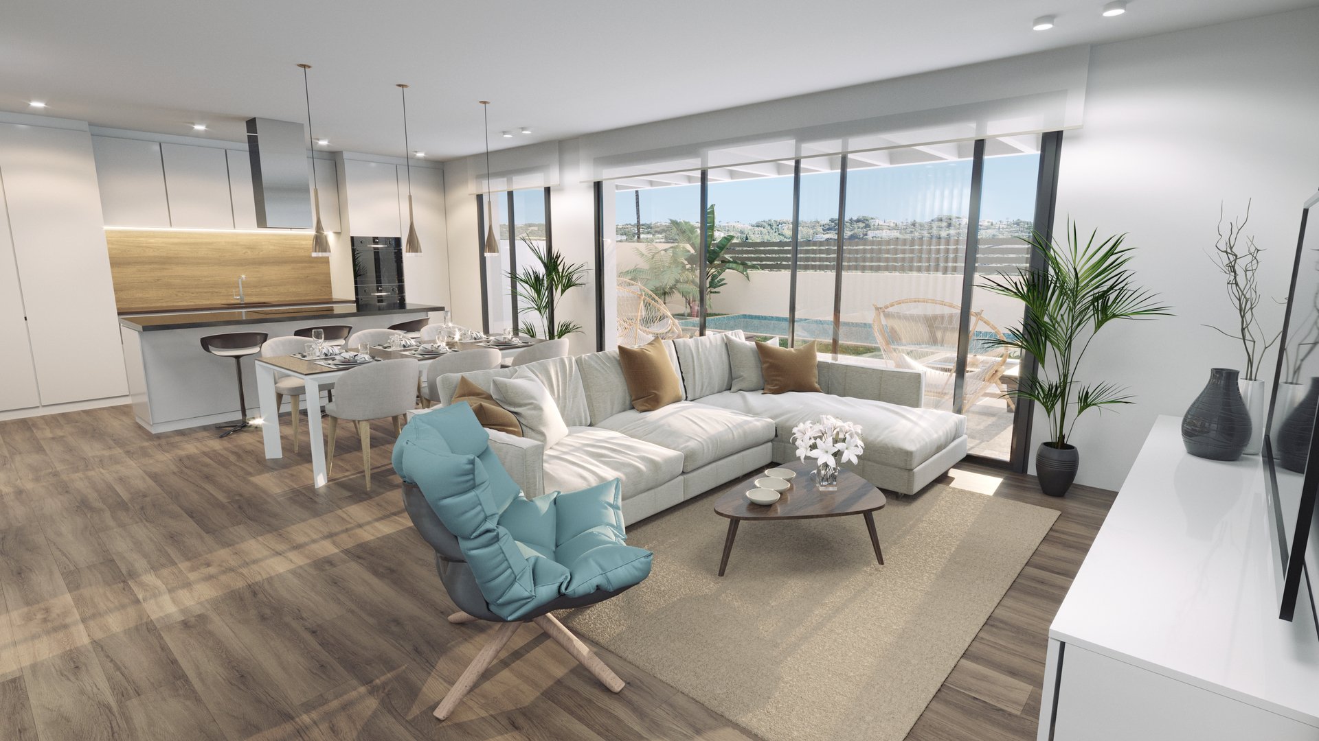 Villa Benidorm, Alicante, Spānijā 3 istabas, 296 m2 Nr. 180599