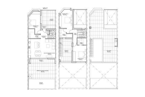 Layout 3 bedroom, 135.35 sq.m in RESIDENCIAL CARMEN VII in San Javier, Spain №178210