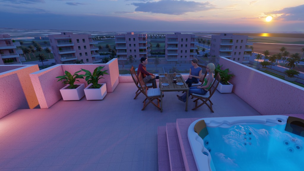 Apartment à Alicante, Espagne 3 chambres, 93 m2 No. 144945