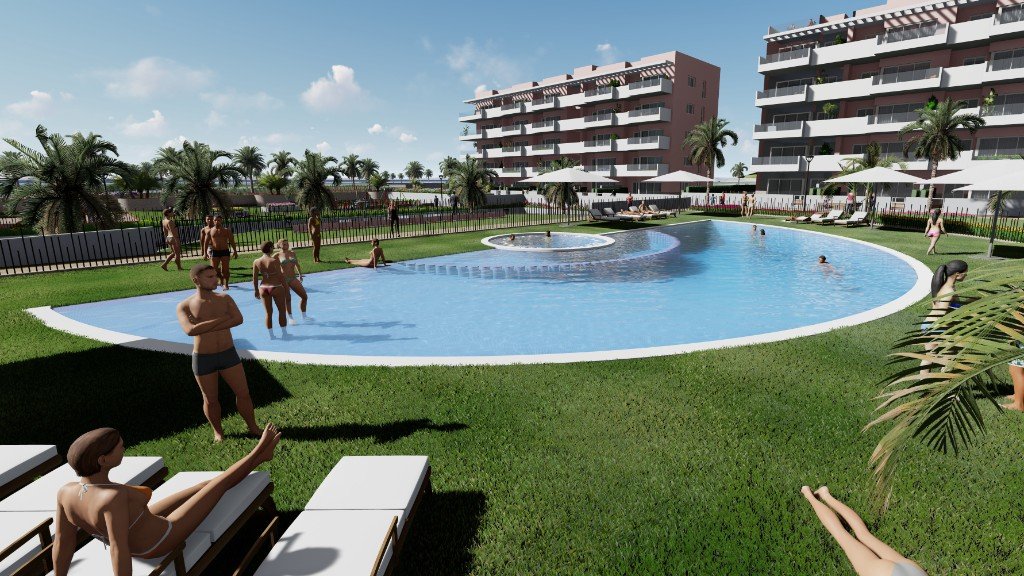 Apartment à Alicante, Espagne 3 chambres, 93 m2 No. 144945