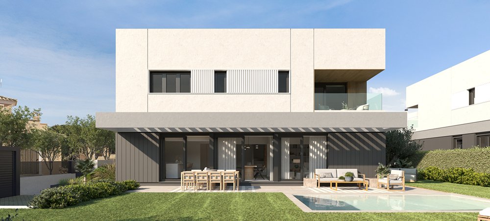 Villa en Llucmajor, Mallorca, España 4 dormitorios, 124 m2 No. 103882