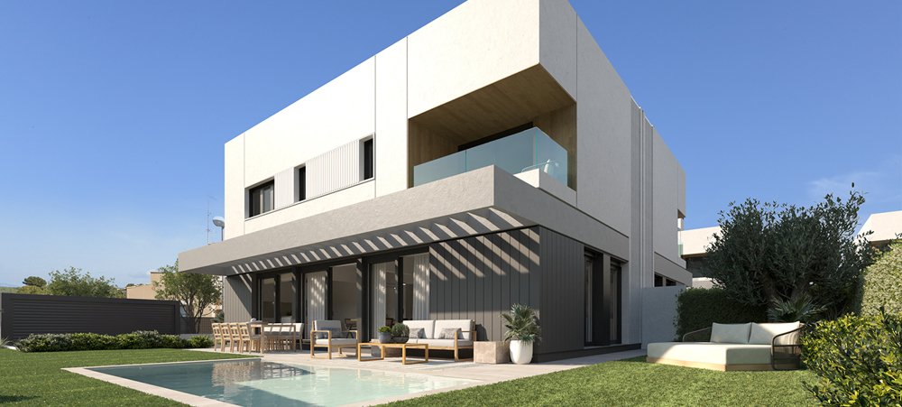 Villa en Llucmajor, Mallorca, España 4 dormitorios, 124 m2 No. 103882