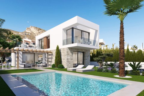 Villa i Benidorm, Alicante, Spanien 3 sovrum, 154 kvm. Nr. 135036