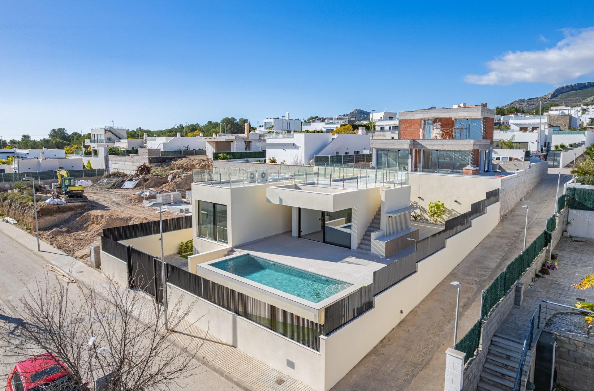 Villa à Polop, Alicante, Espagne 4 chambres, 200 m2 No. 187372