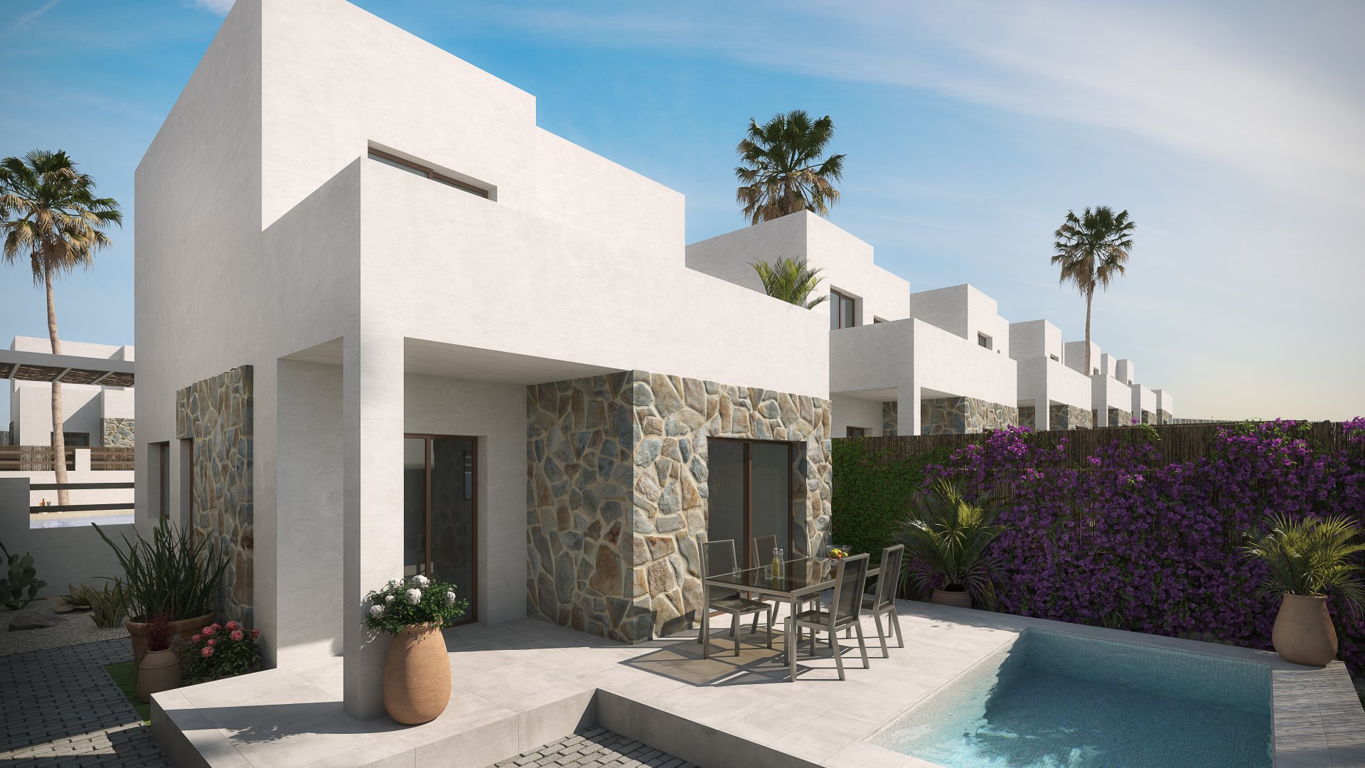 Villa i ILIOS, Orihuela, Alicante, Spanien 3 sovrum, 84 kvm. Nr. 55068