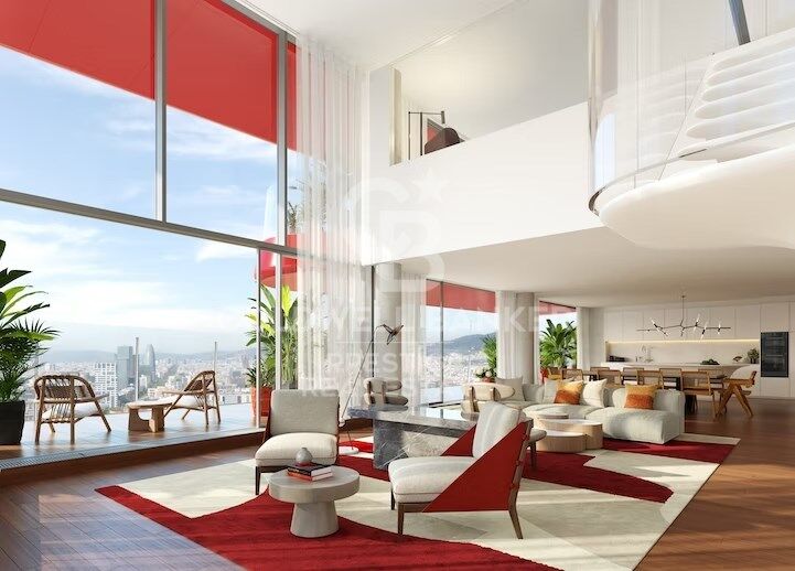 Apartamento en Barcelona, España 2 dormitorios, 129 m2 No. 160385