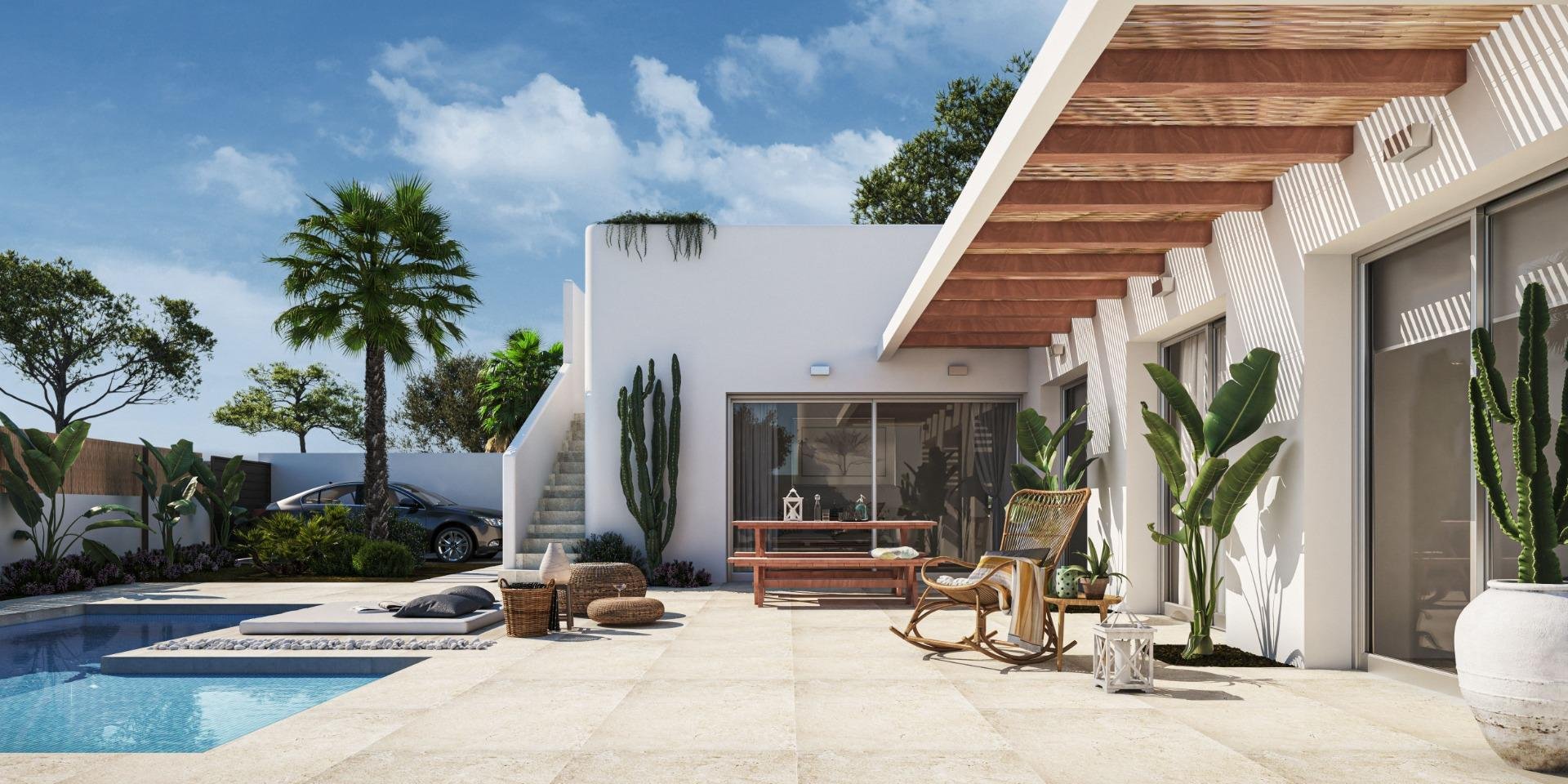 Villa i Los Alcazares, Murcia, Spanien 3 sovrum, 112 kvm. Nr. 97477