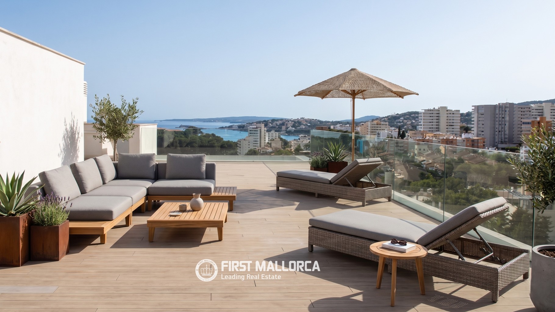Penthauss Palma de Majorca, Mallorca, Spānijā 3 istabas, 122 m2 Nr. 164702