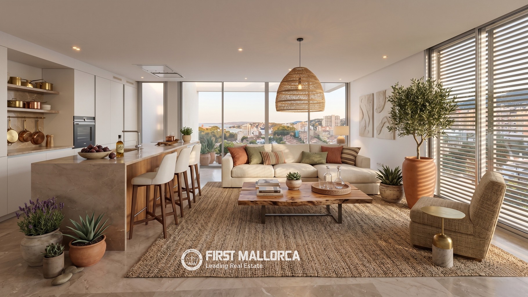 Penthauss Palma de Majorca, Mallorca, Spānijā 3 istabas, 122 m2 Nr. 164702
