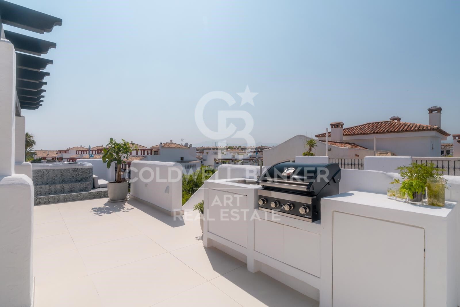 Takvåning i Marbella, Malaga, Spanien 3 sovrum, 180 kvm. Nr. 158029