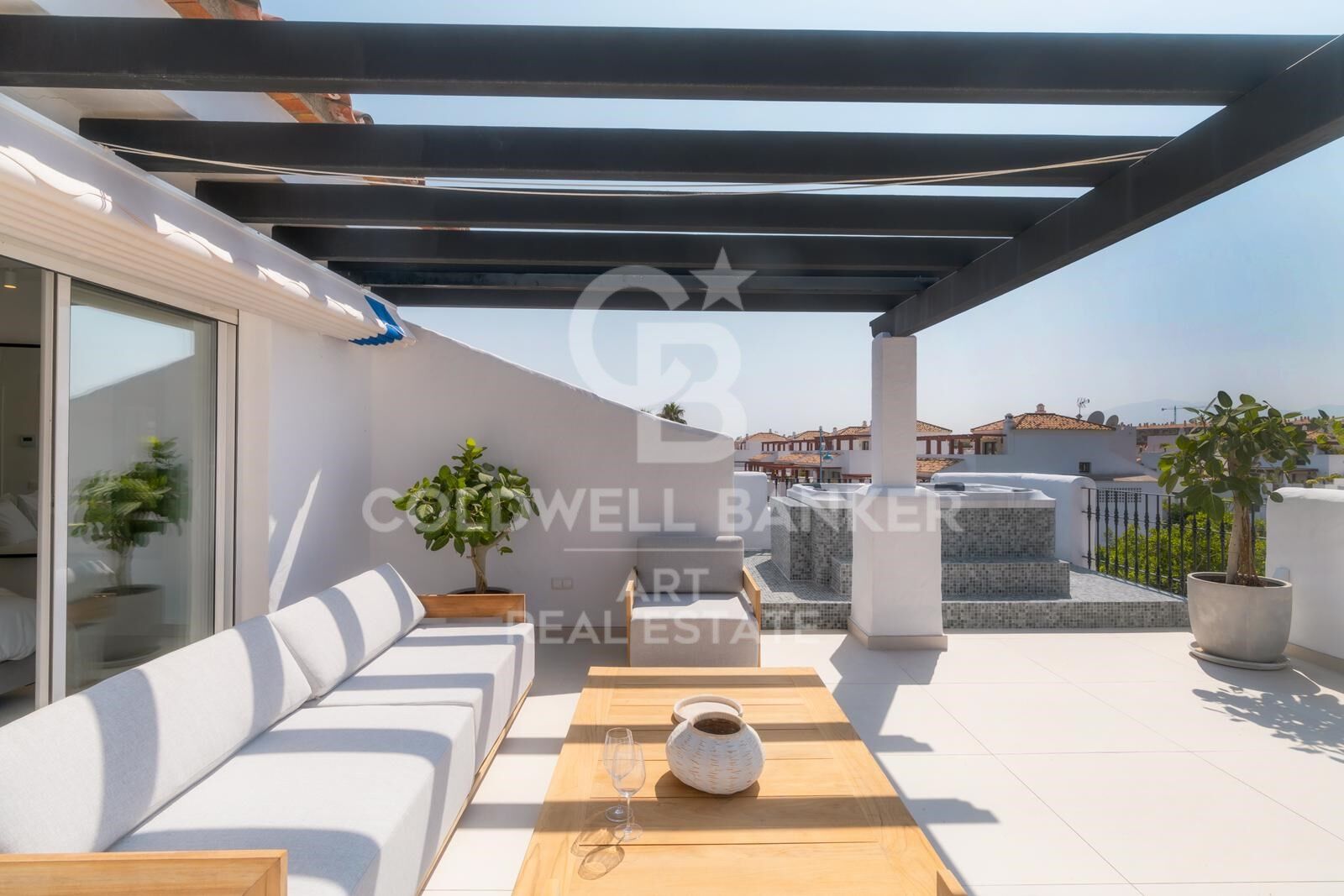 Takvåning i Marbella, Malaga, Spanien 3 sovrum, 180 kvm. Nr. 158029