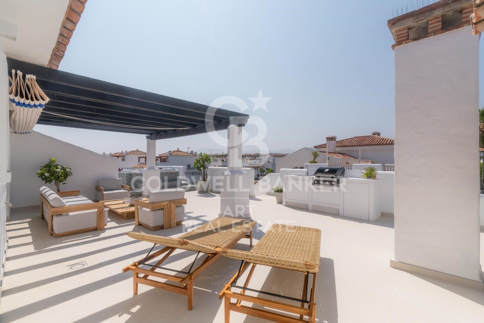 Takvåning i Marbella, Malaga, Spanien 3 sovrum, 180 kvm. Nr. 158029