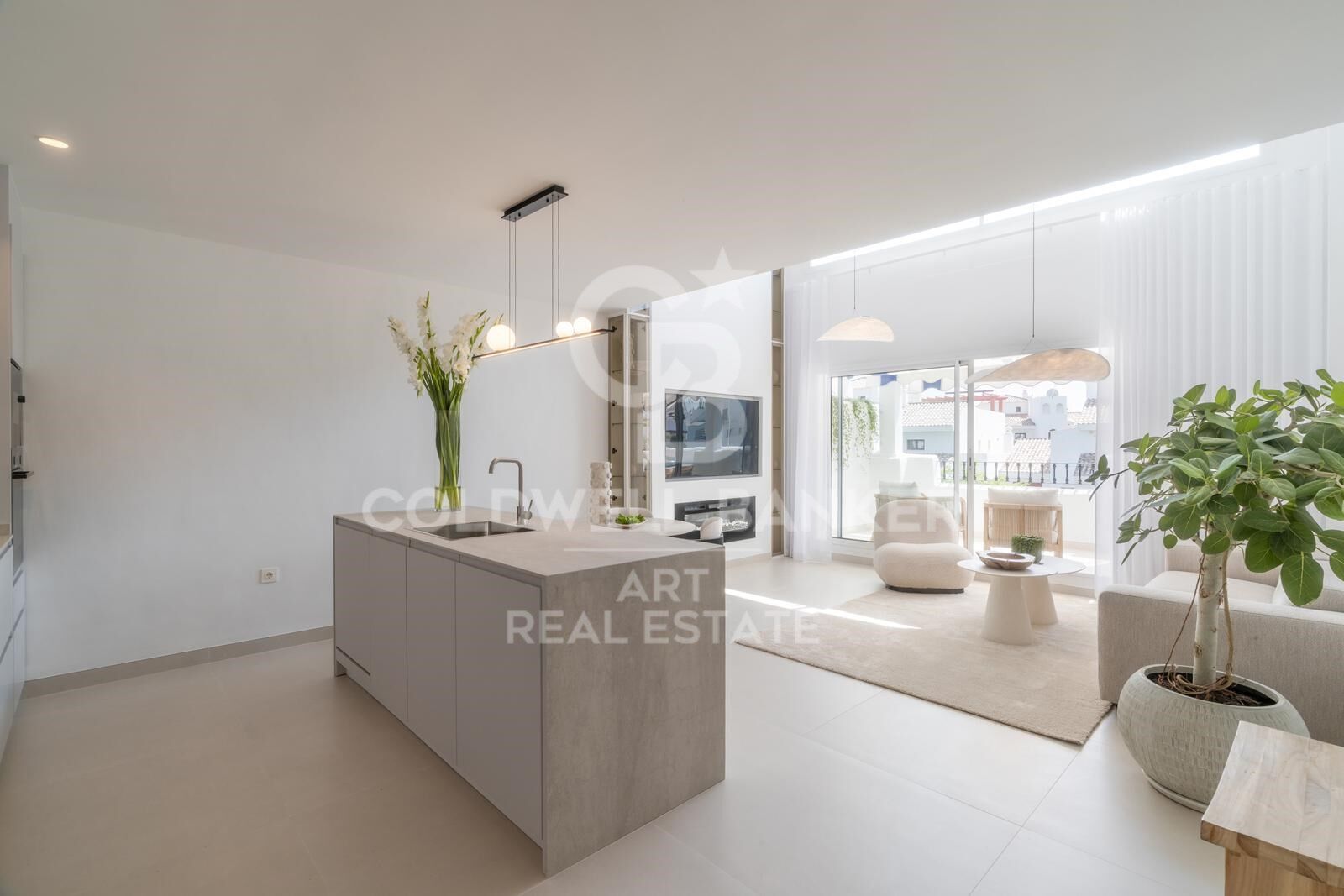 Takvåning i Marbella, Malaga, Spanien 3 sovrum, 180 kvm. Nr. 158029