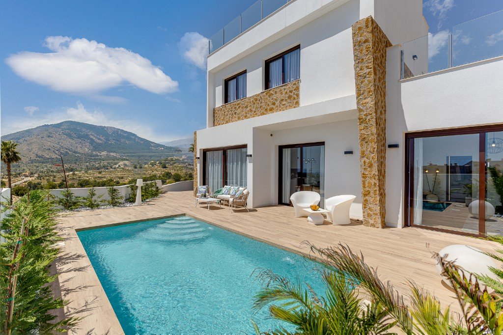 Villa in Benidorm, Alicante, Spain 3 bedrooms, 137 sq.m. No. 144848