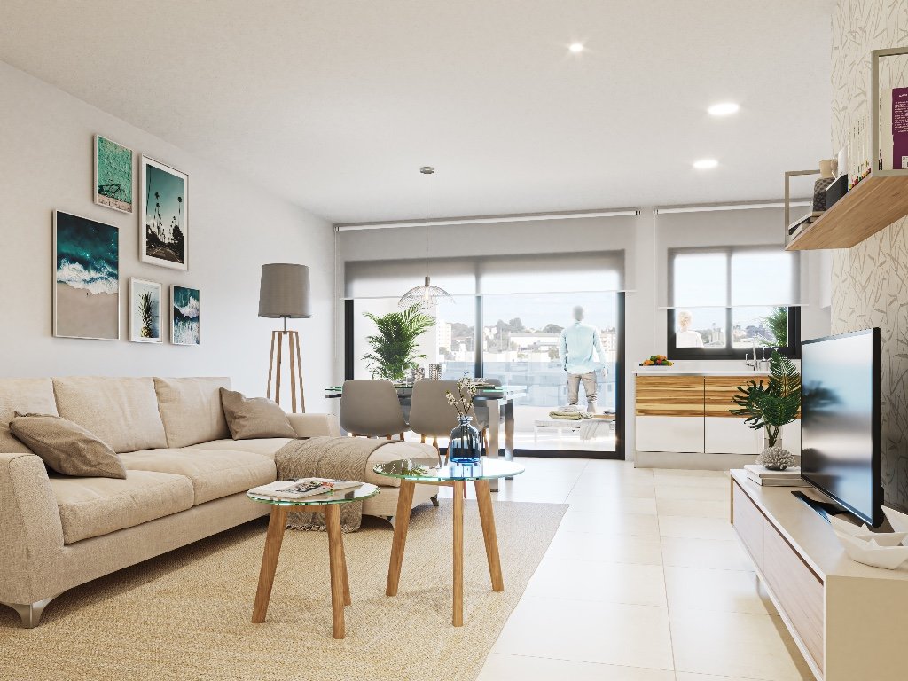 Dzīvoklis Guardamar del Segura, Alicante, Spānijā 3 istabas, 75 m2 Nr. 144849