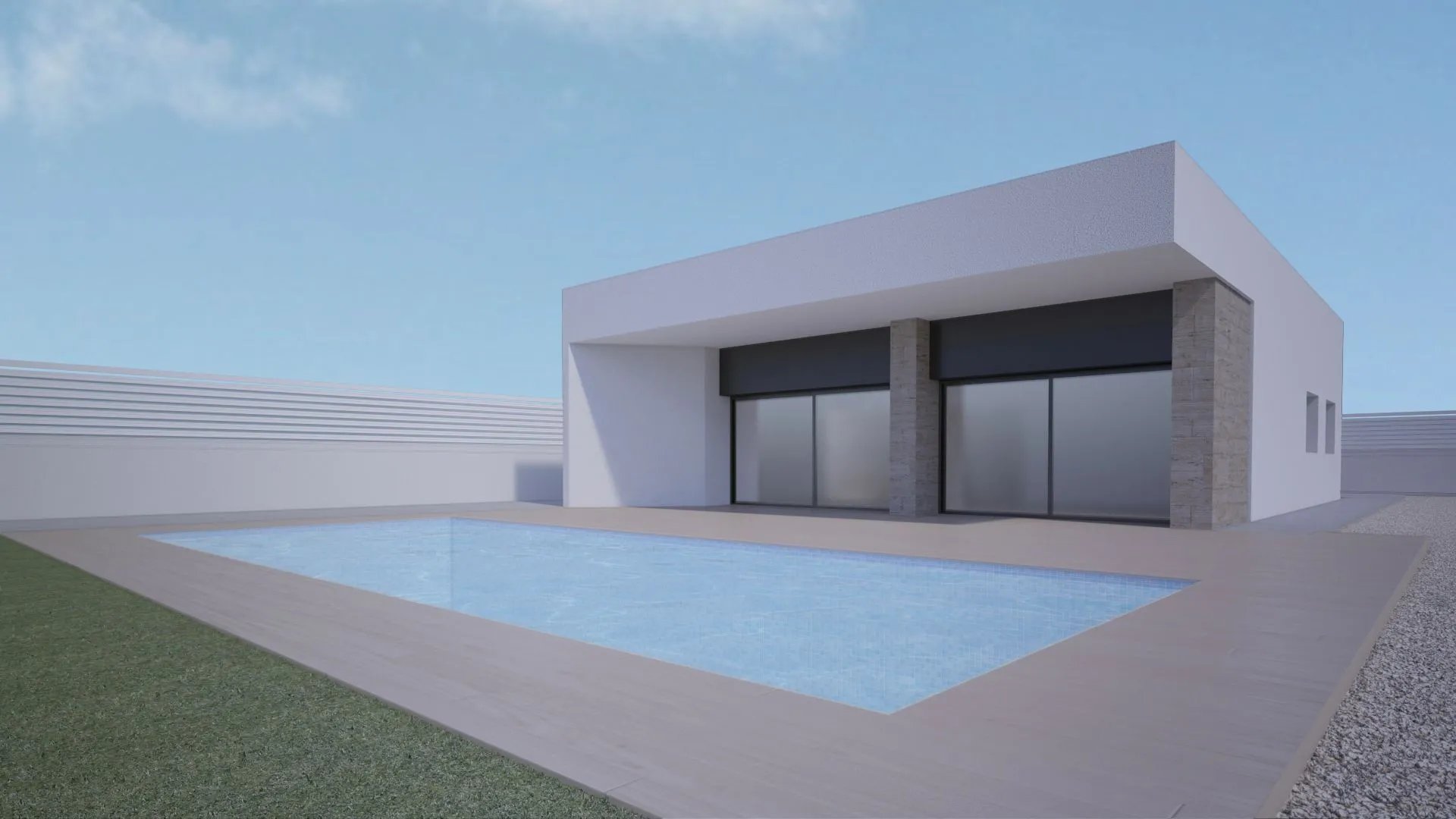 Villa a Aspe, Alicante, Spagna 3 camere da letto, 154 mq. N° 163067