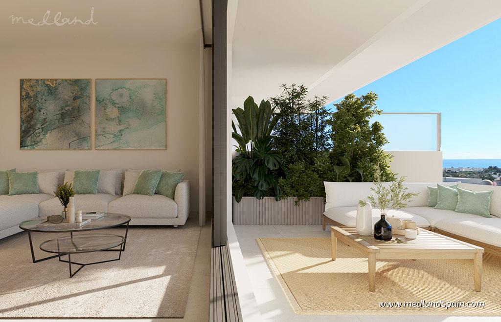Dzīvoklis Estepona, Malaga, Spānijā 3 istabas, 134 m2 Nr. 163066