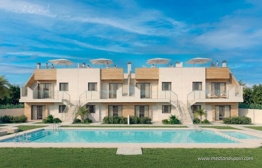 Lägenhet i Santiago de la Ribera, Murcia, Spanien 2 sovrum, 74 kvm. Nr. 151243