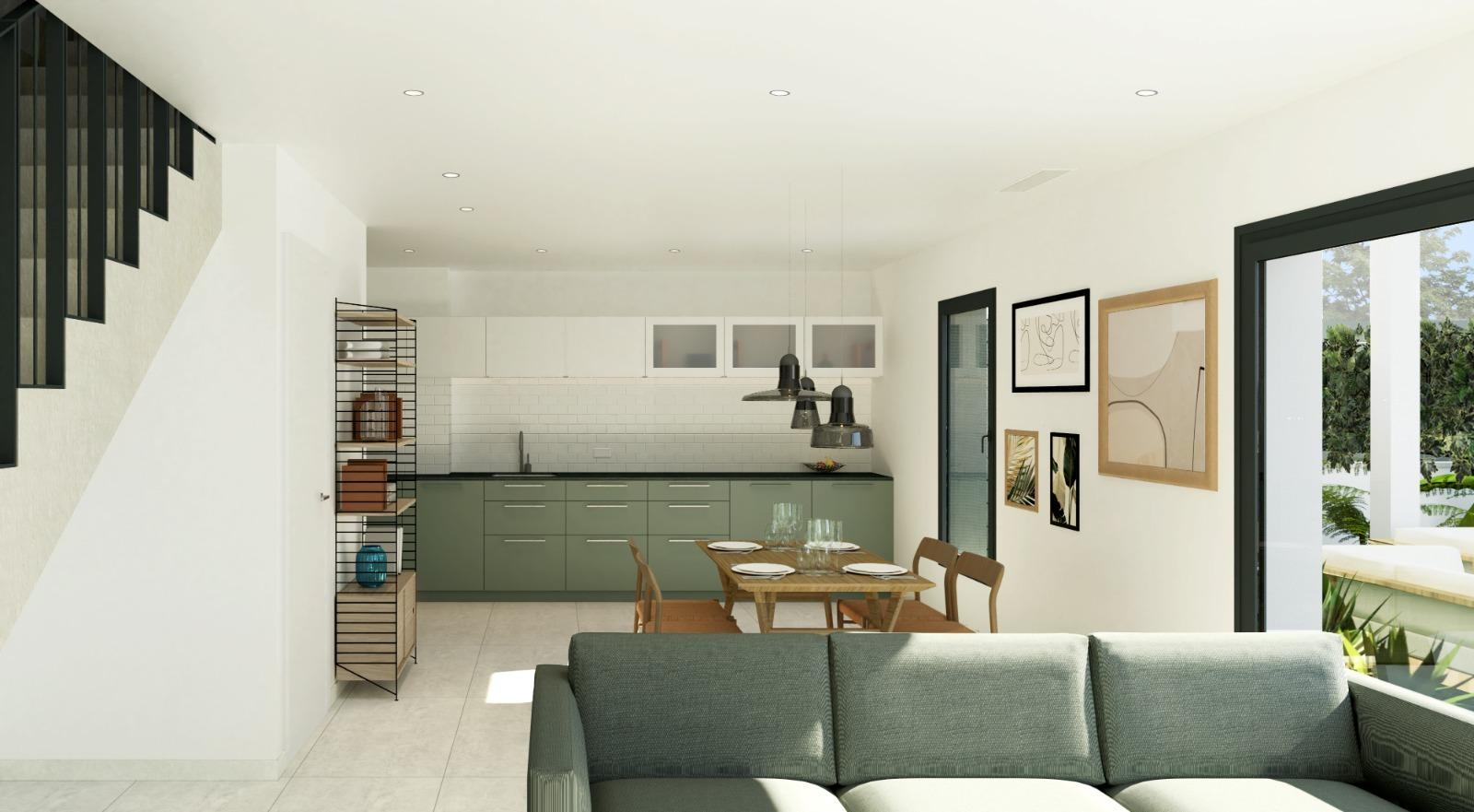 Casa a Gran Alacant, Alicante, Spagna 3 camere da letto, 95 mq. N° 167933