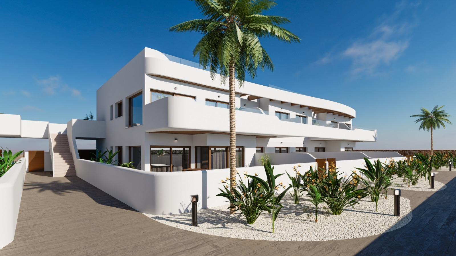 Bungalow i Los Alcazares, Murcia, Spanien 2 sovrum, 60 kvm. Nr. 165701